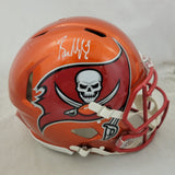 BAKER MAYFIELD SIGNED BUCCANEERS F/S FLASH SPEED AUTHENTIC HELMET BAS QR