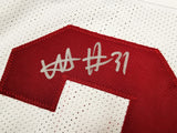 ALABAMA WILL ANDERSON AUTOGRAPHED WHITE JERSEY TERMINATOR BECKETT WITNESS 209475