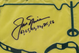 Jack Nicklaus Signed Framed 2008 Masters Golf Flag Years Insc BAS LOA A05596