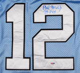 Phil Ford Signed North Carolina Tar Heels Jersey Inscribed "78 POY" (PSA Holo)