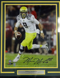 MARCUS MARIOTA AUTOGRAPHED SIGNED FRAMED 16X20 PHOTO OREGON DUCKS MM HOLO 89812