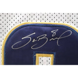 Sam Bradford Signed St Louis Rams Reebok 52 White Jersey JSA 48474