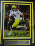 MARCUS MARIOTA AUTOGRAPHED SIGNED FRAMED 8X10 PHOTO OREGON DUCKS MM HOLO 89822