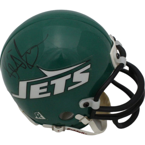 Ken O'Brien Signed New York Jets TB VSR4 Replica Mini Helmet BAS 44732