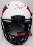 Tom Brady Auto Patriots Lunar Eclipse Full Size Auth Helmet Fanatics AA0078100