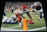 KAREEM HUNT AUTOGRAPHED SIGNED KANSAS CITY CHIEFS 16x20 PHOTO JSA