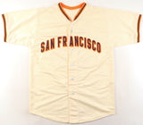 Luis Matos Signed San Francisco Giants Jersey (Beckett) Rookie Center Fielder