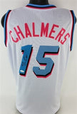 Mario Chalmers Signed Miami Heat Jersey (JSA COA) Miami Vice Style Home jersey