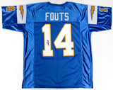 Dan Fouts Signed Chargers Jersey (JSA COA) 6xPro Bowl (1979-1983, 1985) 254 TD's