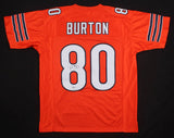 Trey Burton Signed Chicago Bears Jersey (Beckett COA) TD Pass in Super Bowl LII