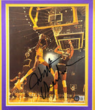 Wilt Chamberlain Autographed Signed Framed 8x10 Photo Lakers Beckett #AC85118