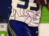 MALCOLM SMITH AUTOGRAPHED 13X14.5 PHOTO SEAHAWKS SUPER BOWL FANATICS 177454