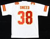 L'Jarius Sneed Signed Kansas City Chiefs Jersey (Beckett) 2020 4th Round Pick DB