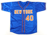 Bartolo Colon Signed New York Mets Jersey (JSA COA) The Man They Call Big Sexy