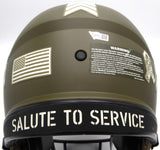 Tom Brady Autographed Salute To Service Full Size Authentic Helmet Fanatics