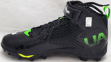 Russell Wilson Autographed Under Armor Cleats Seahawks Size 12.5 RW Holo 42145