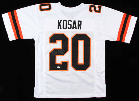 Bernie Kosar Signed Miami Hurricanes Jersey (PSA COA) Browns 2xPro Bowl Q.B