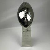 Autographed/Signed NICK FOLES Full Size Replica Lombardi Trophy Beckett BAS COA