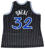 SHAQUILLE O'NEAL SIGNED ORLANDO MAGIC #32 MITCHELL & NESS BLACK JERSEY BECKETT