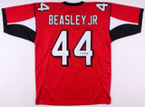 Vic Beasley Signed Atlanta Falcons Jersey (Beckett COA) 2016 Pro Bowl L.B.