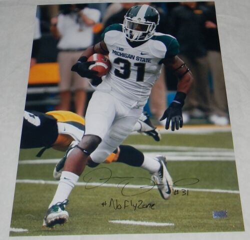 DARQUEZE DENNARD AUTOGRAPHED SIGNED MSU MICHIGAN STATE SPARTANS 16x20 PHOTO COA