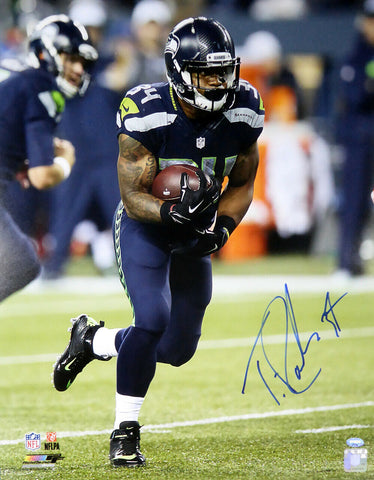 THOMAS RAWLS AUTOGRAPHED SIGNED 16X20 PHOTO SEATTLE SEAHAWKS MCS HOLO 113551