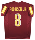 Brian Robinson Jr. Authentic Signed Maroon Pro Style Jersey BAS Witnessed