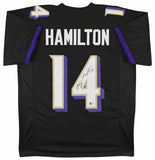 Kyle Hamilton Authentic Signed Black Pro Style Jersey BAS Witnessed 2