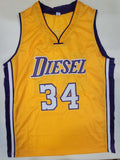 SHAQUILLE "SHAQ" O'NEAL SIGNED PRO STYLE XL CUSTOM JERSEY BECKETT