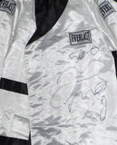 Floyd Mayweather Autographed Signed White Everlast Robe "50-0" JSA #WPP568081