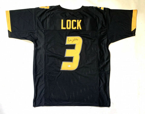 Drew Lock Signed Missouri Tigers Jersey (Beckett) Denver Broncos & Ex Mizzou Q.B