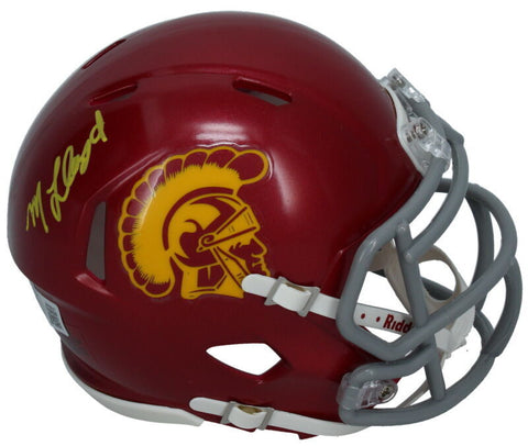 MarShawn Lloyd Autographed USC Trojans Mini Speed Helmet Beckett