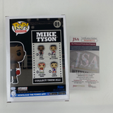 Autographed/Signed Mike Tyson Funko Pop Boxing #01 Figurine JSA COA