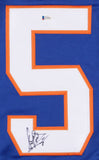 Denis Potvin Signed Islanders Jersey (Beckett COA) New York Hall Fame Defenseman