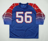 Darryl Talley Signed Buffalo Bills Jersey Inscribed "Spider-Man" (JSA COA)