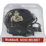 Aidan O'Connell Signed Purdue Boilermakers Purdue Pete Mini Helmet Beckett 48891