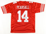 Ricky Pearsall Signed San Francisco 49ers Jersey (Beckett) 2024 1st Round Pck WR