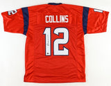 Nico Collins Signed Houston Texans Jersey (Beckett) 2021 3rd Round Pick Michigan