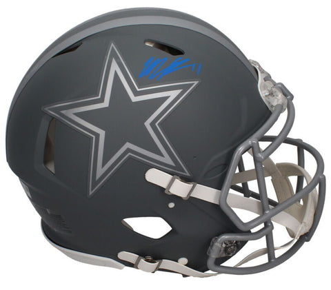 Micah Parsons Autographed Dallas Cowboys Slate Authentic Speed Helmet Fanatics