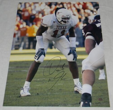 DERRICK JOHNSON AUTOGRAPHED TEXAS LONGHORNS 16x20 PHOTO GTSM