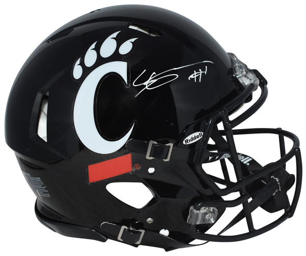 AHMAD SAUCE GARDNER SIGNED CINCINNATI BEARCATS AUTHENTIC SPEED HELMET BECKETT