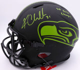 Kam Chancellor Auto Seahawks Eclipse Full Size Auth Helmet (Signed 2x) 98094