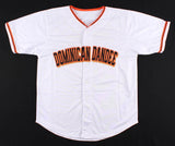 Juan Marichal Signed San Francisco Giants "Dominican Dandee" Jersey Ins HOF 1983