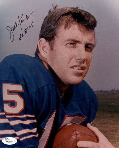 Jack Kemp Autographed/Signed Buffalo Bills 8x10 Photo JSA 48280