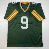 Autographed/Signed Christian Watson Green Bay Green Jersey Beckett BAS COA