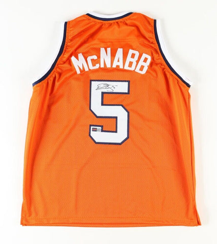 Donovan McNabb Signed Syracuse Orange Jersey (Playball Ink) Eagles Quarterback