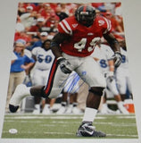 PATRICK WILLIS AUTOGRAPHED SIGNED MISSISSIPPI OLE MISS REBELS 16x20 PHOTO JSA