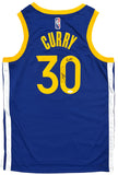 Stephen Curry GS Warriors Signed GOAT Insc 75th Authentic Icon Nike Jersey JSA