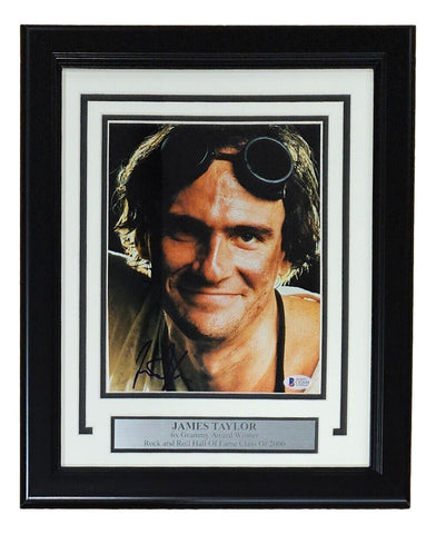 James Taylor Signed Framed 8x10 Photo BAS