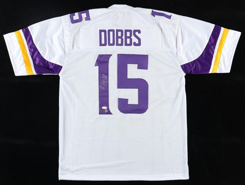 Joshua Dobbs Signed Vikings Jersey (JSA COA) Minnesota Quaterback